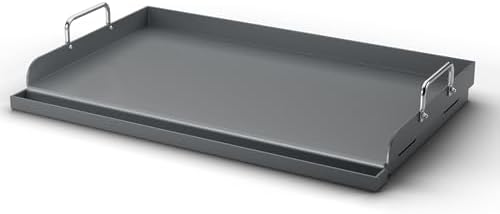 Hisencn 25"x16" Flat Top Griddle for Gas Grill and Stove, 4-5 Burner Grills
