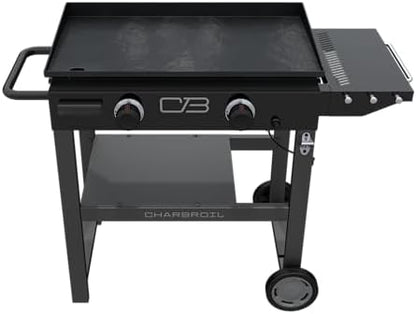 Charbroil 28" Performance Series 2-Burner Propane Gas Griddle with Cart, Black - 463459924