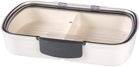 ProKeeper Split Deli Food Storage Container, Air-Tight Seal, 11.75 Inches