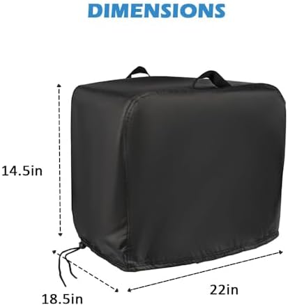 22 in Pizza Oven Cover for Ninja OO100 Serie Woodfire 8-in-1 Outdoor Grill