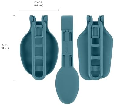 Coghlan’s Folding Camping Cooking Utensils – Compact, Lightweight Spoon, Spatula & Utensil Set – Heat‑Resistant, Durable Nylon Gear for Outdoor Cooking, Hiking & Travel