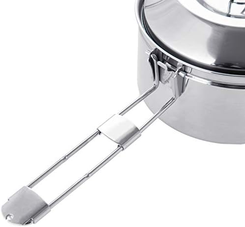 Fire-Maple Antarcti Camping Cook Pot Stainless Steel Camping Bowls, 1L