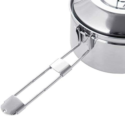 Fire-Maple Antarcti Camping Cook Pot Stainless Steel Camping Bowls, 1L