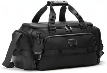 TUMI - Alpha Bravo Mason Duffel - Men's Weekender, Gym and Overnight Travel Bag - Fits Up To 15" Laptop - 11.0" X 19.5" X 10.3" - Black