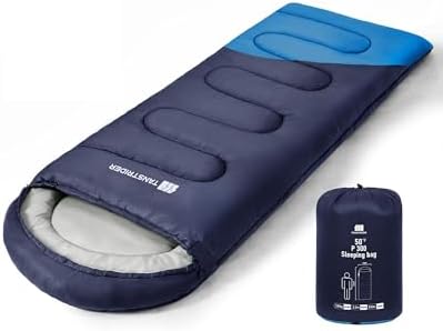 Sleeping Bags for Adults,Compact Lightweight Backpacking Sleeping Bag with Compression Sack for Youth, Camping Essentials Gearfor Hiking Travel Climbing Outdoor&Indoor Use