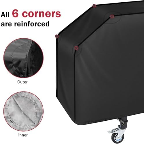 iCOVER 36 inch Griddle Cover for Blackstone, Waterproof Flat Top Grill Cover, Fits Camp Chef, Blackstone 1528 & 4 Burner Griddle