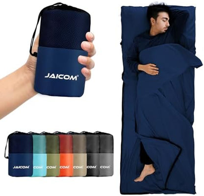 JAICOM Sleeping Bag Liner, Travel Sheets Ultralight Summer Sleeping Bag