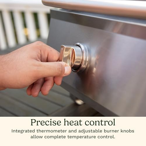 Cuisinart Outdoor Gas Grill, 20,000 BTU, Portable, 2-Burner