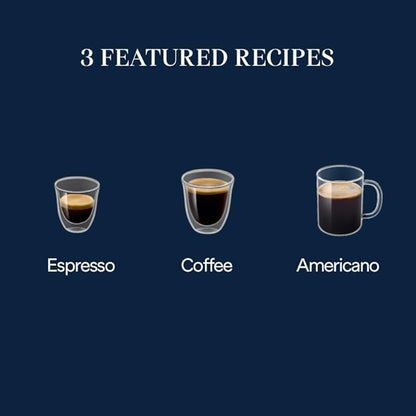 De'Longhi Magnifica Start Automatic Espresso Machine with Manual Milk Frother & Built in Grinder - 3 One-Touch Recipes, Easy-to-Clean, Home Barista Coffee Maker for Lattes, Cappuccino, Iced Coffee