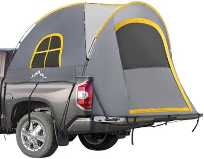 GoHimal Pickup Truck Bed Tent, 5.5-6.0FT Truck Tent for Camping（Gray）