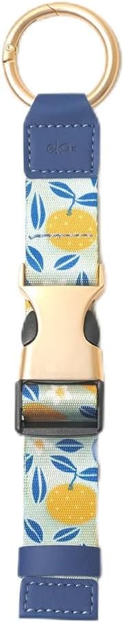 Travel Carry Strap with Ring Hooks, Buckle, Add-a-Bag Luggage Strap, Adjustable Bag Holder, Travel Clip for Carry-on Bags