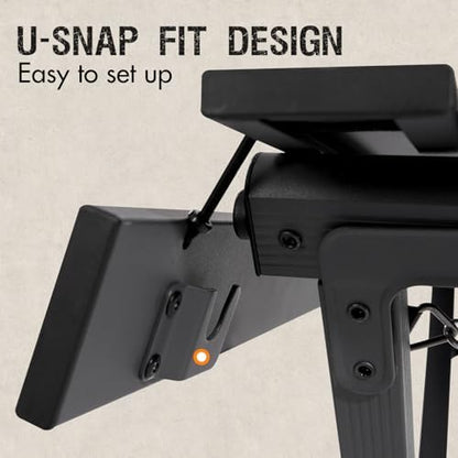 Portal Folding Camping Table with Adjustable Height,Portable Aluminum Table, Dark Gray