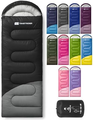 Sleeping Bags for Adults,Compact Lightweight Backpacking Sleeping Bag with Compression Sack for Youth, Camping Essentials Gearfor Hiking Travel Climbing Outdoor&Indoor Use