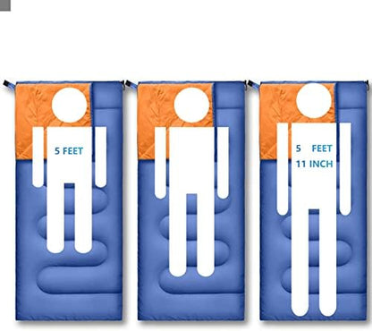 Compact Lightweight Sleeping Bags for Adults, Warm Weather Camping
