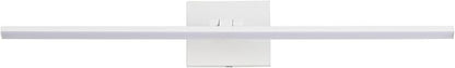 JONATHAN Y JYL7163B Santino 28" Modern Minimalist Swivel Integrated Dimmable LED Rechargeable Picture Light with Touch Sensor for Bedroom, Living Room, Kitchen, Office, White