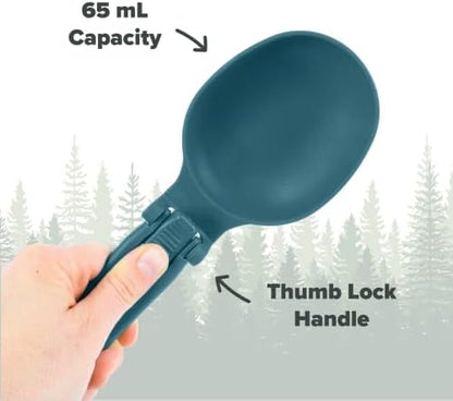 Coghlan’s Folding Camping Cooking Utensils – Compact, Lightweight Spoon, Spatula & Utensil Set – Heat‑Resistant, Durable Nylon Gear for Outdoor Cooking, Hiking & Travel