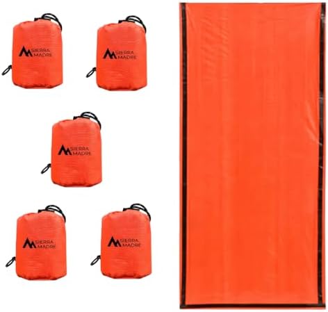 Sierra Madre Emergency Sleeping Bag, Waterproof Thermal Bivy Sack