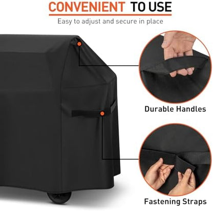 Arcedo Grill Cover 51 Inch Compatible with Weber Spirit II 300 Series Grill