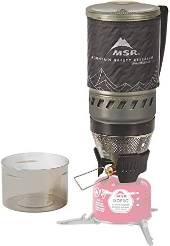 MSR WindBurner Personal Windproof Camping and Backpacking Stove System