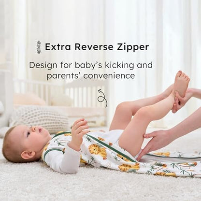 Baby Sleep Sack 12-18 Months 0.5 Tog Soft Sleeping Bag 100% Cotton
