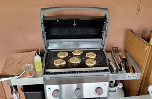 Hisencn Griddle for Camp Chef 2 Burner Stove, 14x32'' Flat Top Griddle for Gas Grills, Camping Griddle for Camp Chef explorer 14, Cast Iron 14 inch Griddle