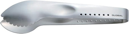 Global 7 inch Cookie Tongs, Stainless Steel, GS-64