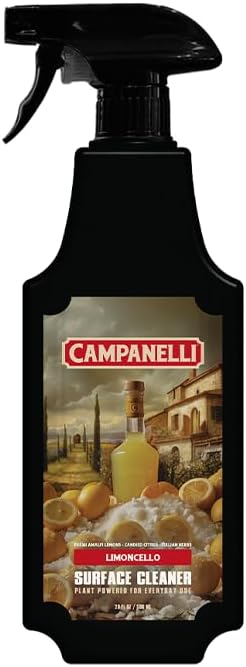 Multi-Surface Cleaning Spray Solution, Plant-Powered, Scented (Limoncello)