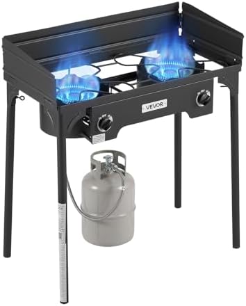 VEVOR Outdoor Propane Gas Stove, Propane LPG Gas Camping Stove,
