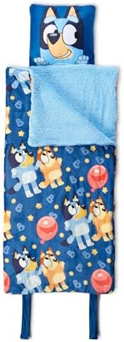 Silk Touch Sherpa Slumber Bag for Boys and Girls, Sleeping Bag with Zipper, Sleepover Set, 27 x 56 inches