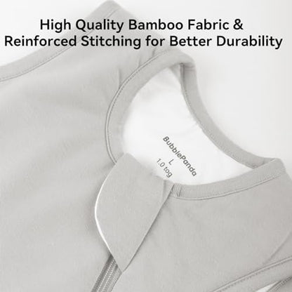 BubblePanda Rayon Made from Bamboo Sleep Sack 12-18 Months 1.0 Tog Baby