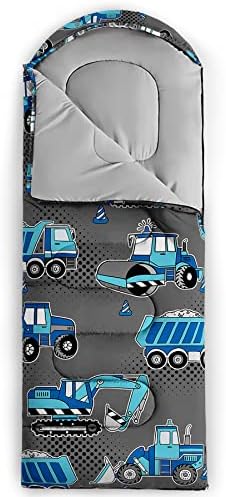 Axolotl Unicorn Sleeping Bag for Kids Boys Girls–Lightweight Warm Cold Weather Sleeping Bags,Waterproof Portable Sleeping Bag with Compression Sack for Camping Backpacking Outdoor Indoor
