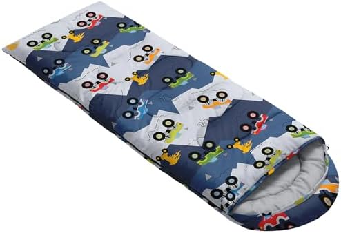 QOOMO Camping Sleeping Bags,3 Season Warm & Cool Weather,Lightweight,Waterproof Sleeping Bags for Adults & Kids,Traveling,and Outdoors,Camping Gear Equipment