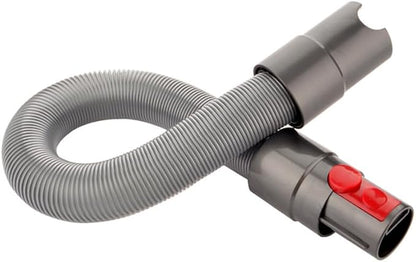 Flexible Extension Hose 20"–59" Compatible with Dyson V6/V7/V8/V10/V11/V12, Quick-Release Stretch Hose for Hard-to-Reach Areas, Bendable Vacuum Attachment