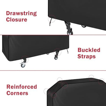 iCOVER 36 inch Griddle Cover for Blackstone, Waterproof Flat Top Grill Cover, Fits Camp Chef, Blackstone 1528 & 4 Burner Griddle