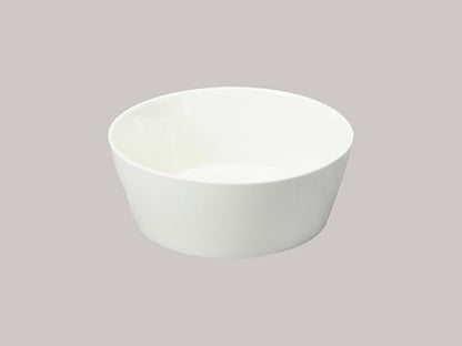 Bone China Cone Shape, Elegance White Serving Bowl 45oz, Case of 6
