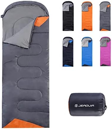 Sleeping Bags for Adults Backpacking Lightweight Waterproof- Cold Weather Sleeping Bag for Girls Boys Mens for Warm Camping Hiking Outdoor Travel Hunting with Compression Bags
