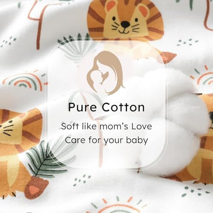 Baby Sleep Sack 12-18 Months 0.5 Tog Soft Sleeping Bag 100% Cotton