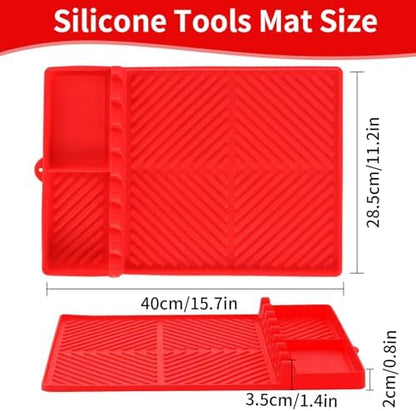 Find law Silicone Tools Mat for Griddle & Kitchen Countertop
