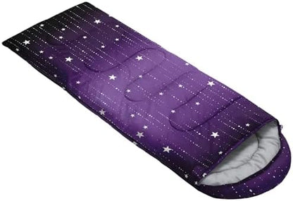 QOOMO Camping Sleeping Bags,3 Season Warm & Cool Weather,Lightweight,Waterproof Sleeping Bags for Adults & Kids,Traveling,and Outdoors,Camping Gear Equipment