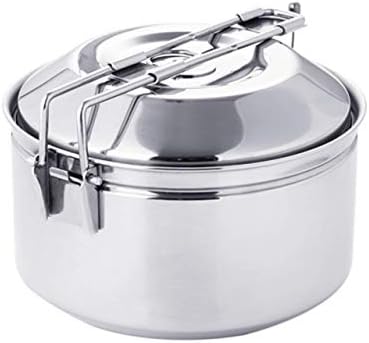 Fire-Maple Antarcti Camping Cook Pot Stainless Steel Camping Bowls, 1L