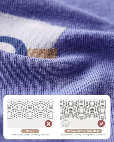 Yoofoss Baby Sleep Sack 6-12 Month 0.5TOG 100% Organic Cotton 2-Way Zipper