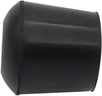 Flyshop Furniture Table Covers Non-Slip Durable Rubber Leg Tips Chair Leg Caps Floor Protector Round Black 4PCS Size 25mm, 1"