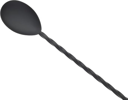 Barfly Muddle Bar Spoon, Muddler 11 13/16" (30 cm), Matte Black