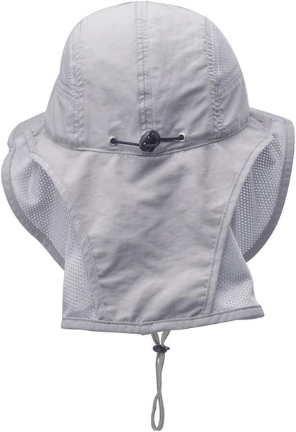 Unisex Outdoor Activities UV Protecting Sun Hats with Neck Flap