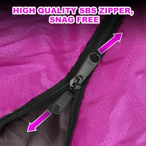 Lightweight Camping Sleeping Bags for Adults Kids, 50-80℉ Degrees