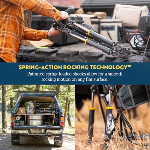 GCI Outdoor Stowaway Rocker - Stealth Camo