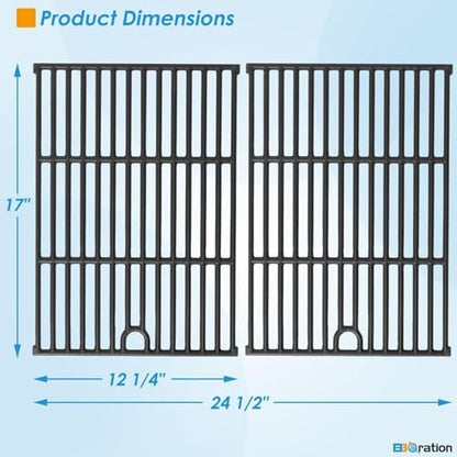 Grill Parts for Nexgrill 4 Burner 720-0925 720-0925P 720-0925PG,Grill Grate for Nexgrill 720-0925P Replacement Parts 720-0340 720-0718A Grate for Charbroil 463352521 463351021