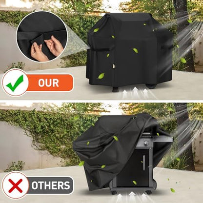 Arcedo Grill Cover 51 Inch Compatible with Weber Spirit II 300 Series Grill