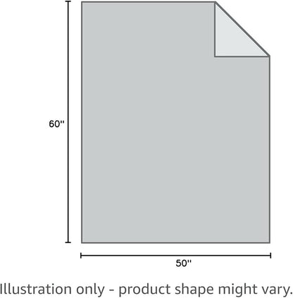 PAVILIA Melange Dark Gray Sherpa Blanket Throw for Couch, Warm Soft Cozy Reversible Blanket Sofa Bed, Thick Plush Large Fleece Car Blanket, Decorative Home Room Decor Gifts Men Women, 50x60 Dark Grey