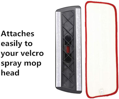 Microfiber Mop Replacement Pads for Wet/Dry Mop Floor Cleaning Pad Fit All Spray Mops (6 Pack)